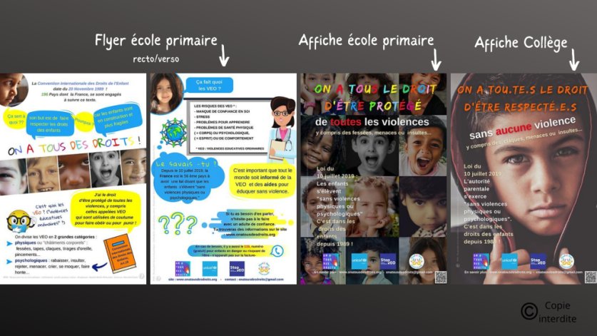 Conception-rédaction de Flyers et affiches pour 